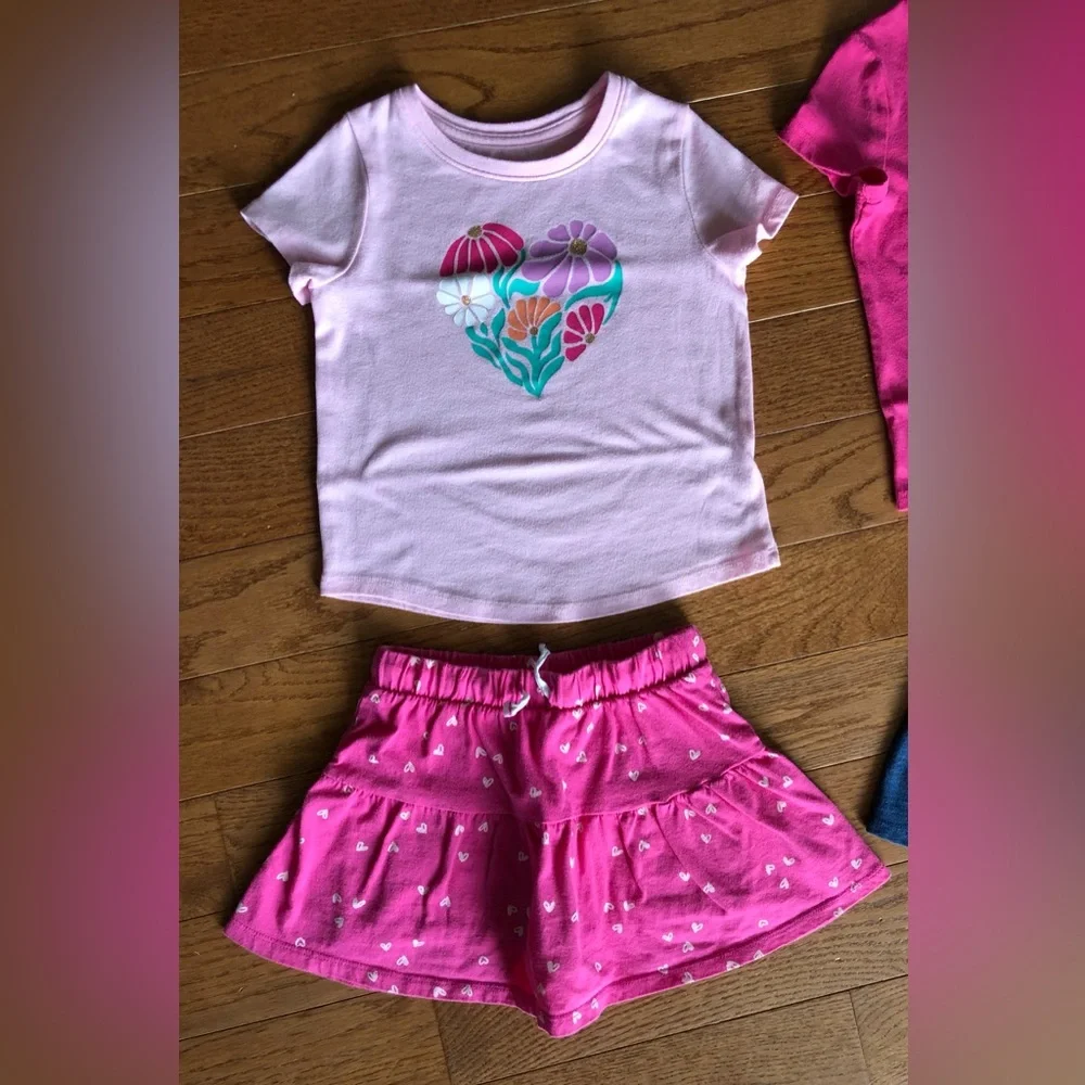 Toddler Girls Jumping Beans Lot- size 4T